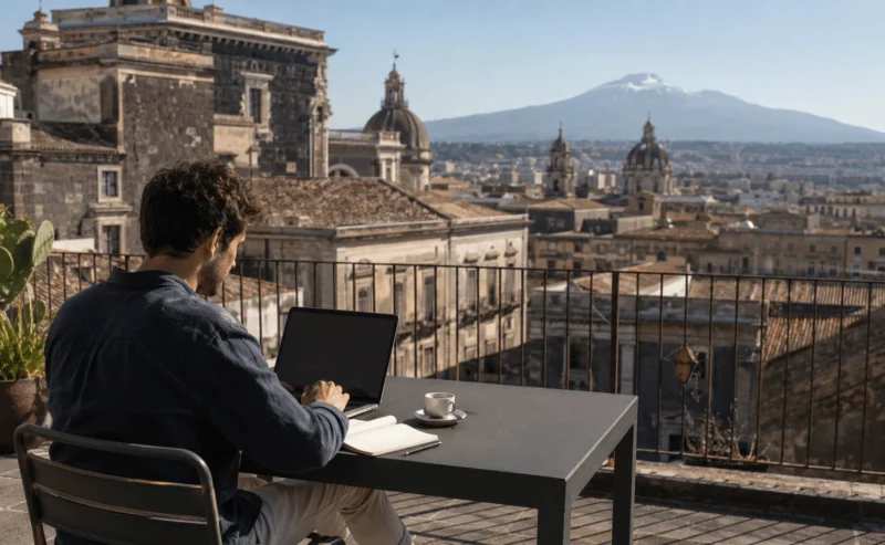 Digital Nomad in Catania: CoWorking, WiFi and Lifestyle